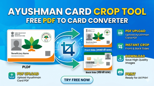 ayushman card crop